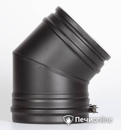 Колено 45° Schiedel Отвод 45° д.150 PM25 (Черный) Permetr в Твери