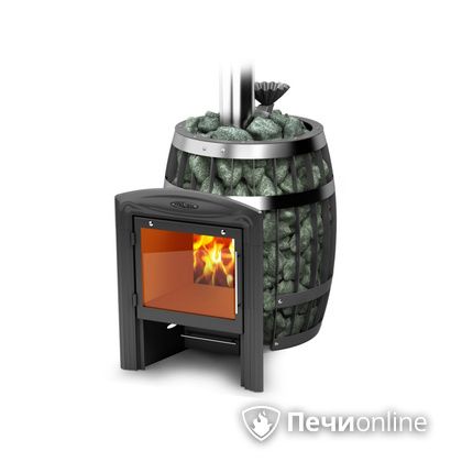 Дровяная банная печь TMF Саяны II Carbon Витра ЗК в Твери