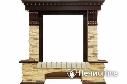 Портал для электрокамина Royal Flame Pierre Luxe угловой сланец под классический очаг в Твери