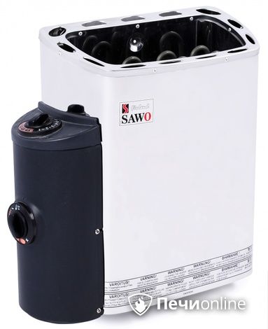 Электрокаменка для сауны Sawo Mini MN-30NB-Z со встроенным пультом управления в Твери