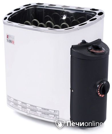 Электрокаменка для сауны Sawo Scandia Short SCA-45NB-Z со встроенным пультом управления в Твери