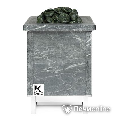 Электрическая печь Karina Quadro 9 кВт mini Талькохлорит в Твери