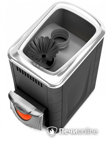 Дровяная банная печь TMF Ангара 2012 Inox ДНС КТК ЗК антрацит в Твери