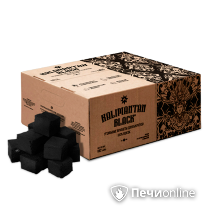 Kalimantan Black Кокосовый уголь для барбекю, 8кг в Твери