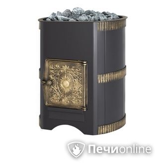 Дровяная банная печь Везувий Лава 22 (ДТ-4) без выноса в Твери