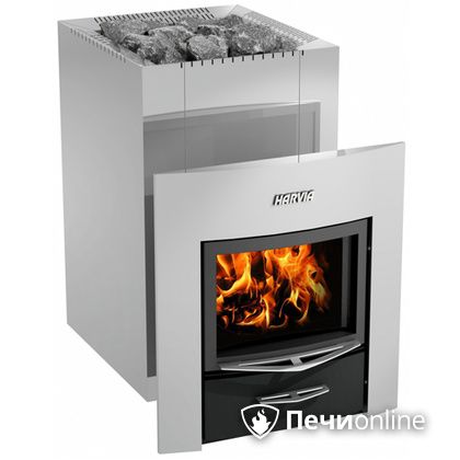 Дровяная банная печь Harvia 22 Duo Steel (Wk220) в Твери