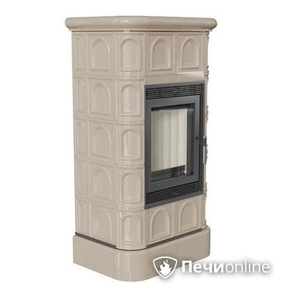 Печь-камин Kratki Blanka 8 kW stove кафельная крем в Твери