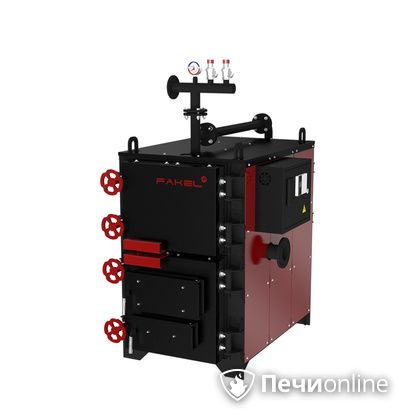 Твердотопливный котел Термокрафт Fakel-M 100 кВт стальной жаротрубный в Твери